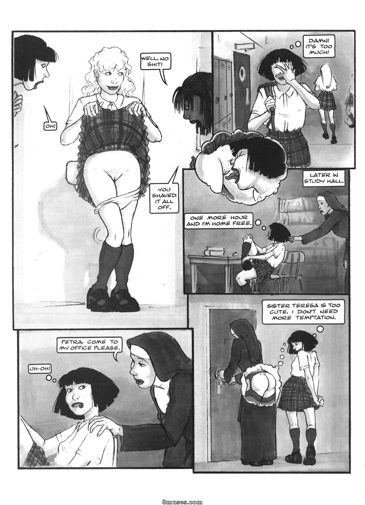Lesbian School Comic - 8muses - Free Sex Comics And Adult Cartoons. Full Porn Comics, 3D Porn and  More