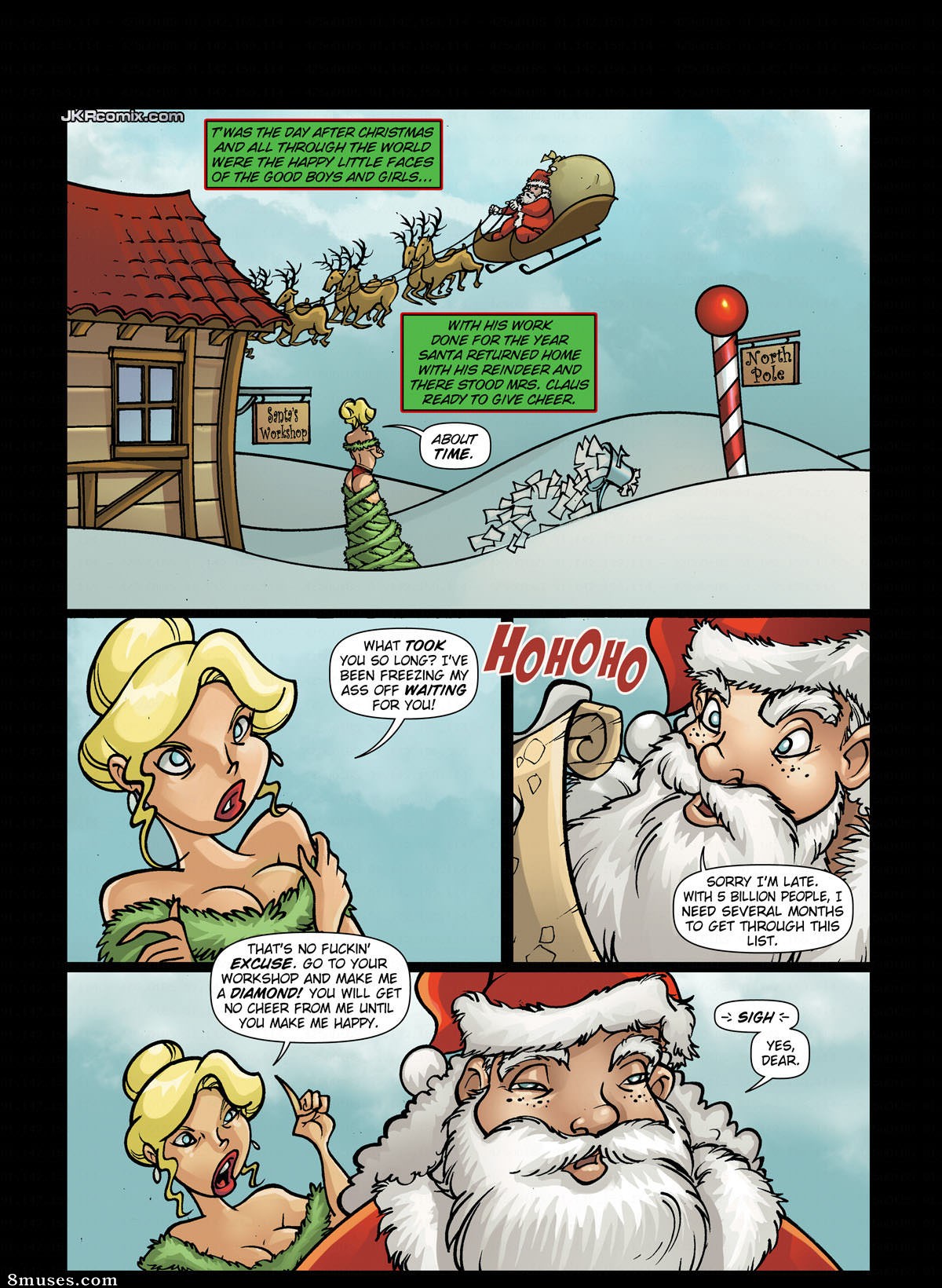 Adult Santa Sex Toons - 8muses - Free Sex Comics And Adult Cartoons. Full Porn Comics, 3D Porn and  More
